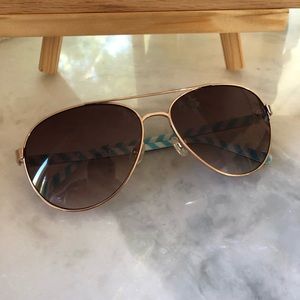 Kate Spade Blossom rose gold aviators